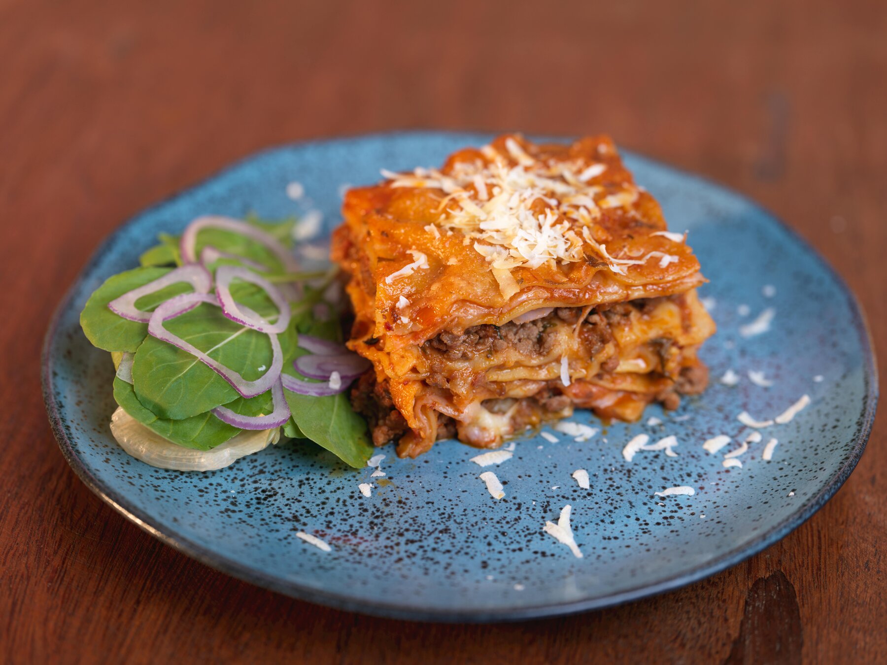 Lasagnes maison dorées